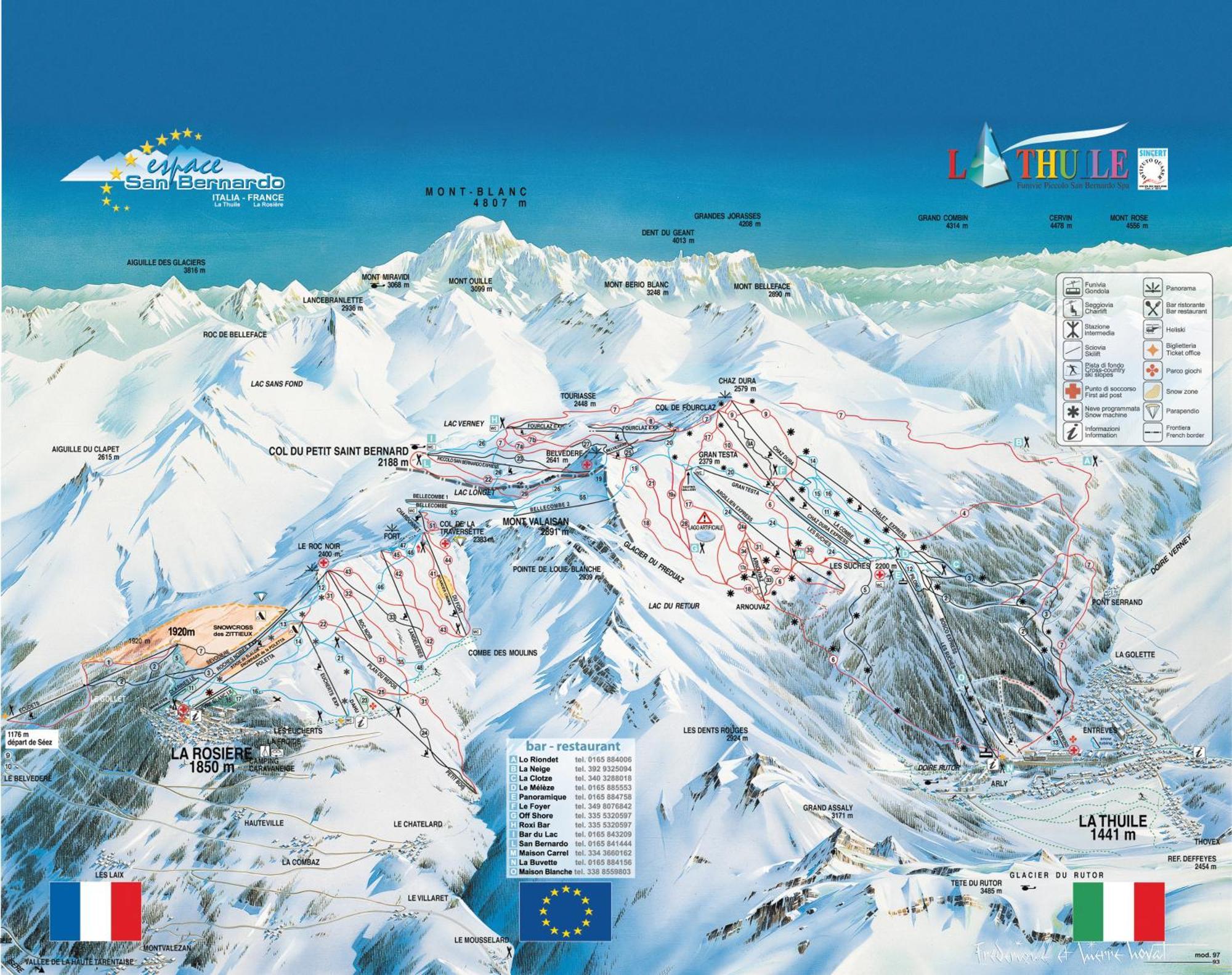Th La Thuile - Planibel Hotel Kültér fotó
